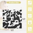 thumbnail image 2 of Cow Print Baby Muslin Washcloths Soft Absorbent Face Towel, 3 PCSBlack and White Burp Cloths Cotton Bath Wipes Infant Wash Cloth for Newborn Boys Girls 12x12 inches, 2 of 7