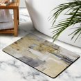 thumbnail image 3 of Step into Comfort with our Modern Abstract Gray Runner Rug: Non-Slip, Low Pile, 20x32 inch Soft Rug, Machine Washable - Perfect Addition for Bathroom, Kitchen, Bedroom, 3 of 5