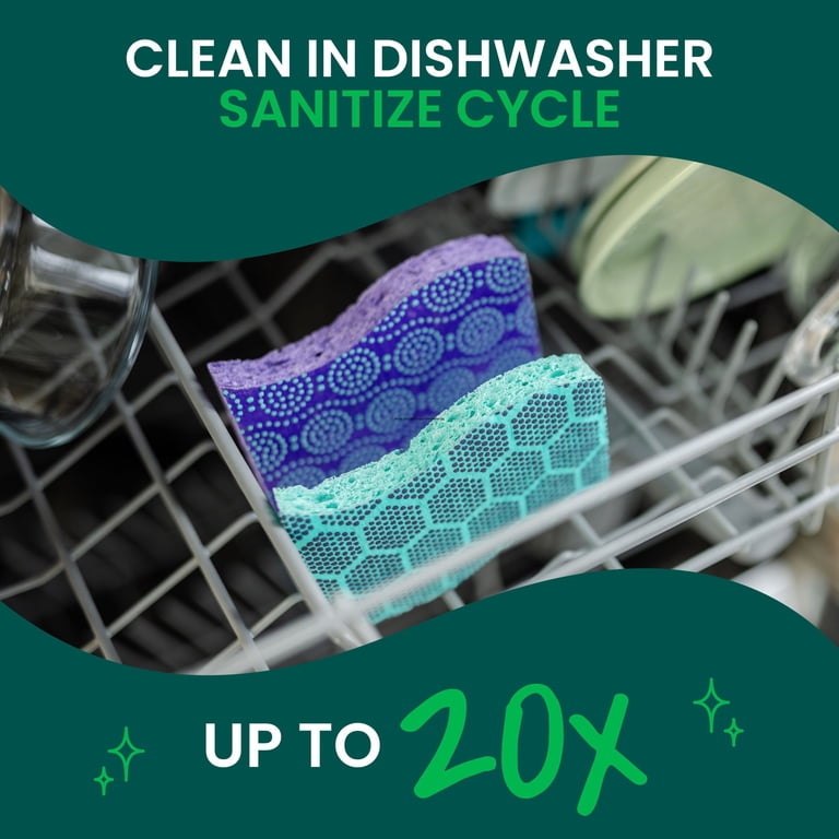 Scotch-Brite Odor Resist Heavy Duty Scrub Sponges, 6 Pack photo 8