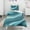 Teal Gold Marble-1, variant on Teal Gold Marble Duvet Cover and Pillowcase Set for Single Bedding, Bedroom Accessories for Kids Teens