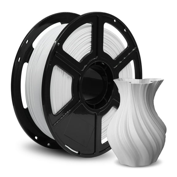 Flashforge PETG Filament 1.75mm, 1KG/2.2lbs PETG 3D Printer Filament, White