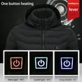 thumbnail image 5 of 8-Zone Heated Jacket USB Electric Hoodie Jacket Winter Warming Jacket Coat, 5 of 6