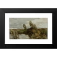 thumbnail image 2 of Roman Kazimierz Kochanowski 18x12 Black Modern Framed Museum Art Print Titled - Landscape with Water and Bulrush (Between 1890 and 1900), 2 of 5