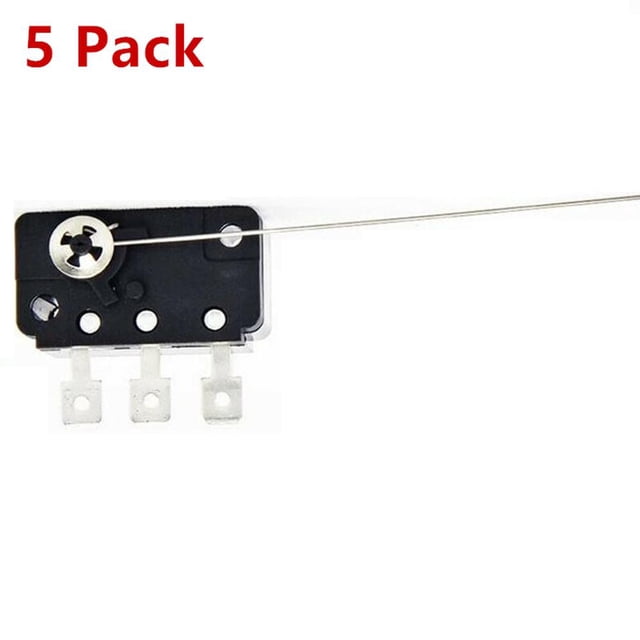 NATEFEMIN Perfect MicroSwitches for Coin-Operated Games, Ensuring Smooth Credit Process with 4.8mm Terminals