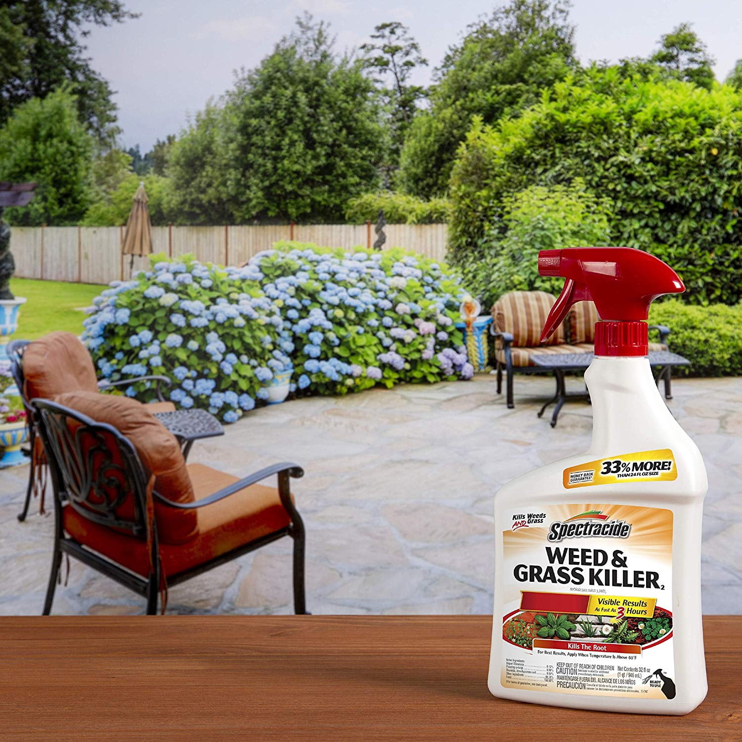 Spectracide Ready-to-Use Weed & Grass Killer Spray, 26 oz.