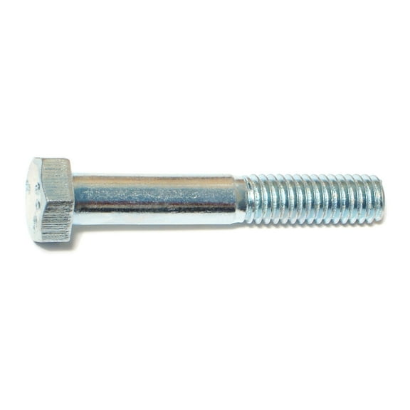 5/16"-18 x 2" Zinc Plated Grade 2 / A307 Steel Coarse Thread Hex Bolts HBHS-176