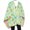 Cartoon Bug Face, variant on Dailycode Fleece Wearable Blanket Poncho Double Layer Blanket Shawl Wrap with Pockets Zipper for Adults, Dog Bones