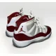 thumbnail image 4 of Ni - ke Ni - ke Air Jordan 11 Retro GS Cherry Youth Size 4Y Red White Shoes 378038 116, 4 of 5