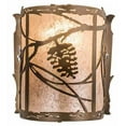 thumbnail image 2 of Meyda Tiffany 78348 7" Wide Ada Compliant 1 Light Wall Washer - Copper, 2 of 3