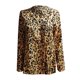 thumbnail image 4 of Moda mujer elegante sexy casual manga larga gasa camisa tops blusa Pompotops  gfhjh21665, 4 of 5