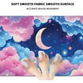 thumbnail image 3 of Gaming Mouse Pads Large, Cloud Star Aesthetics Mousepad Non Slip Base Stitched Edges, Extended Desk Mats for Computer Laptop, Night Sky Keyboard Pad for Home Office 15.7\u201dx 35.4\u201d XXL, 3 of 6