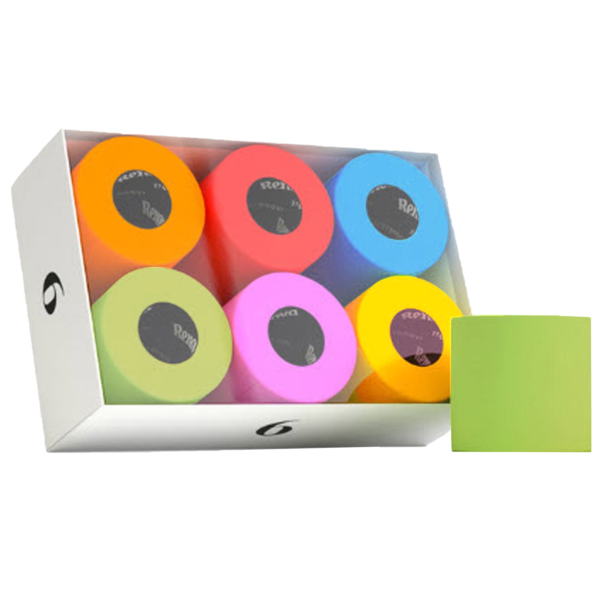 Renova  Colored Toilet Paper 6 Rolls Gift Box 3-Ply Multicolor - Multicolored - 1 Pack-6 Rolls Multicolored