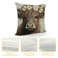 thumbnail image 4 of This is Our Highland Cow Art Farmhouse Throw Pillow Cover Decor Vintage Country Farmhouse Art for Gifts and Home Decor Throw Pillow Cove, 4 of 5