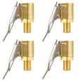 thumbnail image 6 of Clispeed 4Pcs Car Tire Air Chuck Brass Thread Nozzle for Air Pump Accessories, 6 of 8