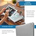 thumbnail image 5 of LapGear Ergonomic Pro Lap Desk, Gray, 5 of 6