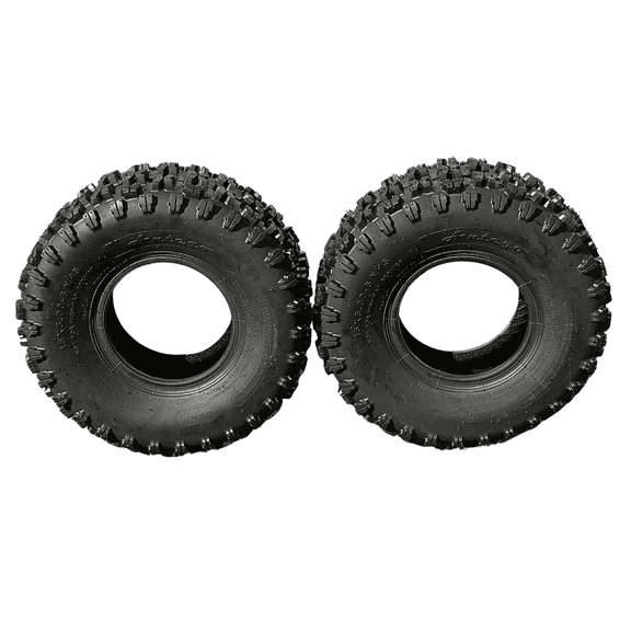 (Set of 2) Antego 15X5.00-6 ATW-053 2 ply Snow tires Non-directional