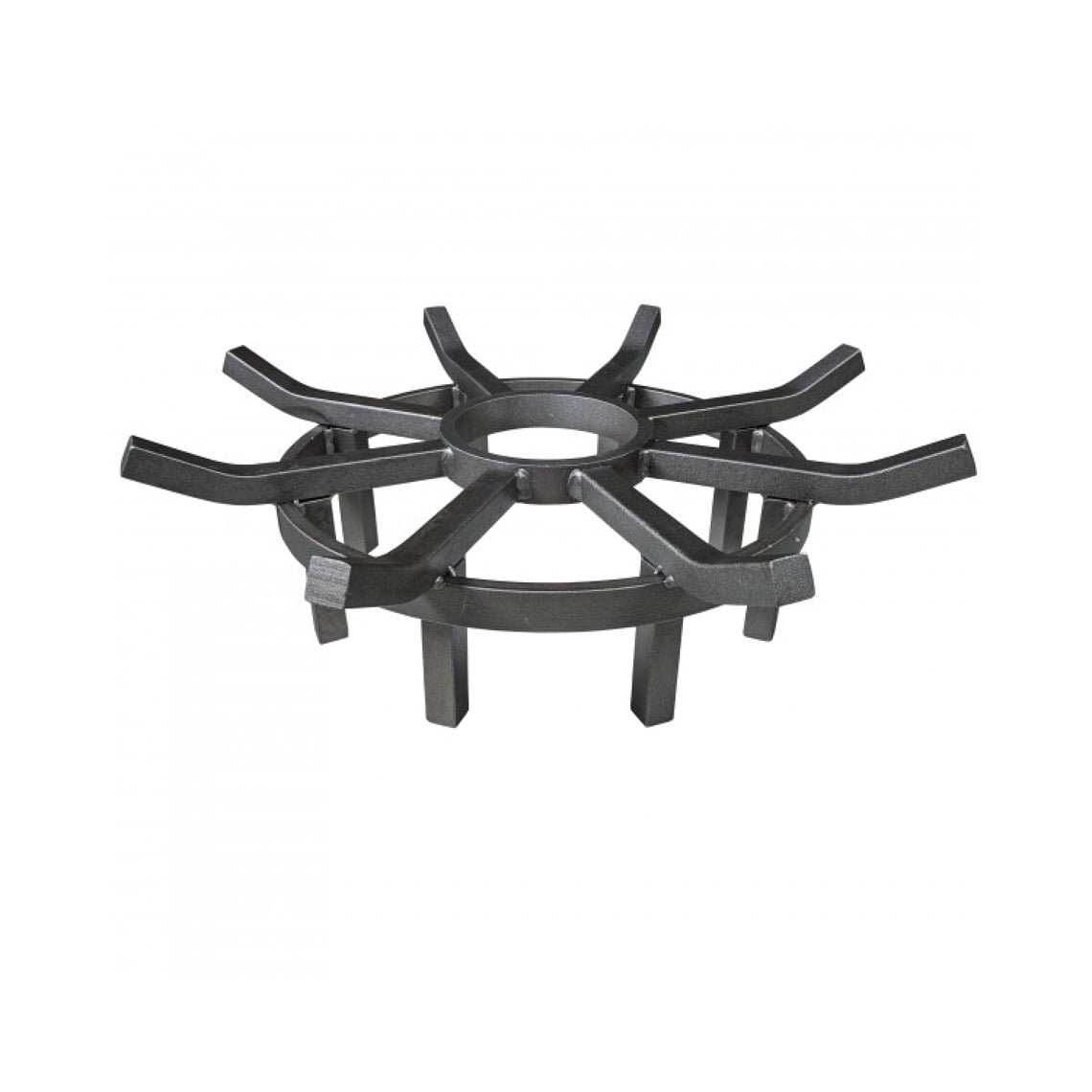 Titan Great Outdoors 20" Wagon Wheel Fire Grate, Decorative Wood