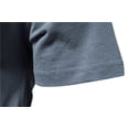 thumbnail image 4 of Camiseta de manga corta de algodón 100% AIOPESON para hombre, camisetas informales de verano sólidas para hombre, camisetas de calidad para hombre, camisetas básicas, ropa AIOPESON Camiseta de manga corta de algodón, 4 of 7