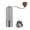 6 Prong / Gray, variant on Manual Coffee Grinder with CNC Stainless Steel Burr, Hand-Crank Portable Burr Grinder, Adjustable Coarse to Fine, Aluminum Body, Wood Knob, for Camping, Travel, Espresso & Pour Over