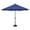 Blue Sky, variant on Simply Shade Catalina Octagon Push Button Tilt Umbrella in Black/Taupe