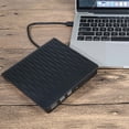 thumbnail image 3 of External CD Drive Type-C USB 3.0 Portable CD DVD Drive Portable Rewriter Burners Writer for Laptop Desktop PC New, 3 of 8
