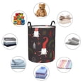 thumbnail image 6 of Xecao Cute Christmas Gnomes Print Laundry Hamper Basket,designed for Blanket Storage and Nursery Clothes in the Bedroom, 6 of 8