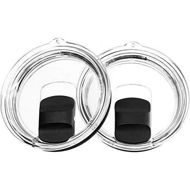 GHSDFBB Couvercle de Gobelet 8 Pcs, Couvercles Yeti 8 Pcs 30 oz Couvercle de Remplacement, Convient au Gobelet à Café Rtic Rambler Yeti Ou Style Ancien, Curseur Magnétique de Remplacement, Couvercle de Gobelet Magnétique Anti-Déversement