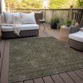 thumbnail image 6 of Addison Rugs Chantille Indoor/Outdoor Transitional Floral Brown Washable Rectangle Rug, 9' x 12', 6 of 6