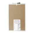 Pen + Gear Dry Erase Board, 11” x 17”, Black