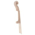 Exquisite Solid Wood Violin Fiddle Neck With Fingerboard For 4/4 Violin