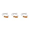 thumbnail image 2 of Qarigey Lindo anillo de ansiedad portátil anillos con cuentas ajustable ligero apertura dedo anillo joyería para mujeres niñas naranja Type1 NO1 Qarigey CBP586055, 2 of 6