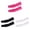 Pink,Black,White, variant on 1/2/3 Pairs 15.7 Inch Cycling Sports Tattoo UV Block Cool Arm Sleeve Armwarmer - Stretch Cover Sun Protection Bike Bicycle Warmer - Arm Sleeves for Women Men, Summer UV Protection