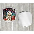 thumbnail image 4 of Coton De Tulear Christmas Compact Mirror 2.75 in x 3 in, 4 of 4