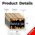 thumbnail image 2 of Firewood For Sale Yard Sign 10 Pack of 18 Inch x 24 Inch Double Sided Weatherproof Heavy-Duty Plastic with Stake | Affordable Pricing, Freshly Cut, Outdoor Display | Made in USA, 2 of 7