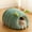 Grass Green, variant on ShadeMart All-in-One Plush Pet Bed, Large Grass Green Foldable Caterpillar Design for Cats & Dogs