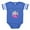 Royal Blue, variant on CafePress - Hello I'm Peppa Pig - Cute Infant Baby Football Bodysuit