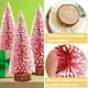 thumbnail image 4 of Mini adorno de mesa de árbol de Navidad con forma de copo de nieve, 15 cm, PVC, madera, decoración navideña para el hogar, 1 unidad, rojo Rkxzt, 4 of 9