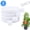 White-8PCS, variant on Hengbo 8 Pcs Plant Tape Green Garden Tape 16 feet Plant Ties Tape Gardening Tying Tree Tapes for Planting Effective Growing Tomato Vines Garden Orchard Patio Fastening Cables Tear