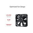thumbnail image 3 of ASUS ROG Strix LC II 240 All-in-one AIO Liquid CPU Cooler 240mm Radiator, Intel LGA1700, 115x/2066 and AMD AM4/TR4 Support, 2x120mm 4-pin PWM Fans, 3 of 6