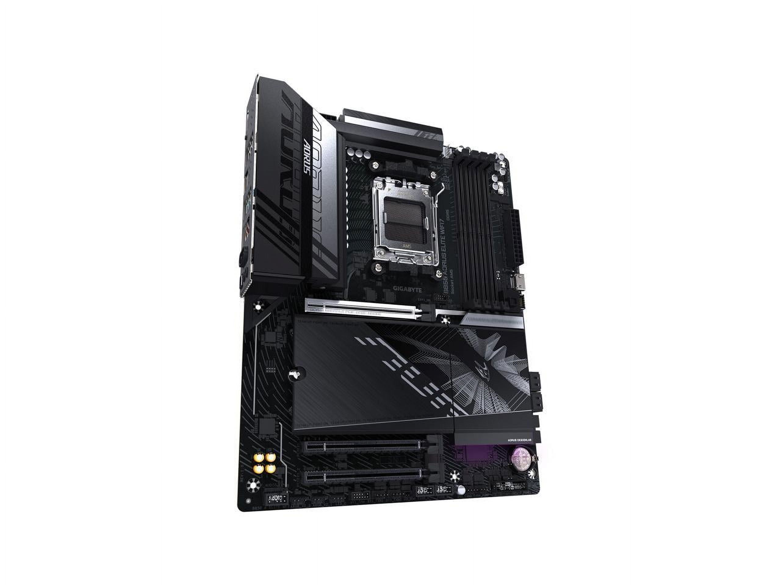 Aorus Ultra Durable B850 A ELITE WF7 Gaming Desktop Motherboard - AMD B850 Chipset - Socket AM5 - ATX (b850aelitewf7)