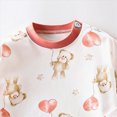 thumbnail image 6 of HFHAPW Girl Boys Pajamas 2Pieces Set Long Sleeve Girl Boys Toddler Kids Clothes Fall Winter Sleepwears, 6 of 9