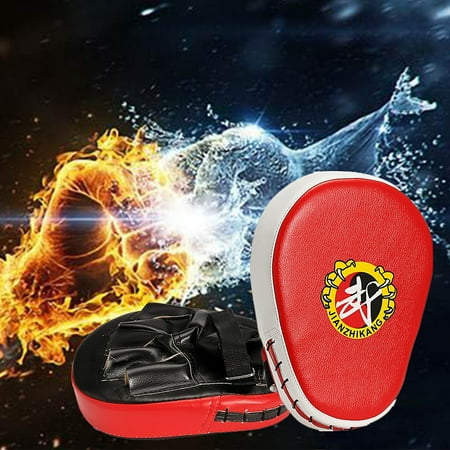 Wkf Karate Mitt - Grtsunsea New Boxing Mitt Glove Hand Target Focus Punch Pad For Karate MMA Training Professional for Beginners Gifts 9.65x7.28x1.97
