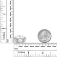 thumbnail image 3 of Gem Stone King 925 Sterling Silver Cultured Freshwater Pearl and Sky Aquamarine Engagement Ring for Women (1.24 Cttw, Available 5,6,7,8,9), 3 of 4