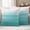 White Teal, variant on Aqua White Ombre Outdoor Waterproof Pillow Covers, Chic Modern Funny Abstract Striped Art Decorative Square Throw Pillowcase Sofa Cushion Sham for Patio/Couch/Chair, 16"x16" 2 Pack