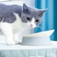 thumbnail image 3 of Youkk Bol Alimentaire Réglable Angle Chat pour une Alimentation Saine Durable et Robuste Chat et Chien Bol de Riz Bol pour Animaux de Compagnie Vert Clair, 3 of 6