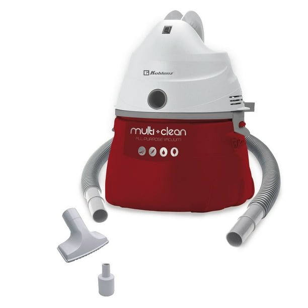 Aspiradora KOBLENZ WD355K2 Multiusos 3 Galones Blanco con Rojo