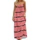 thumbnail image 3 of TaTaai Women's Printed Sleeveless Dress Casual Backless Spaghetti Strap Loose Fit Long Maxi Dress Solid Color Soft Comfortable for Summer Daily Home Wear Gift, 3 of 9