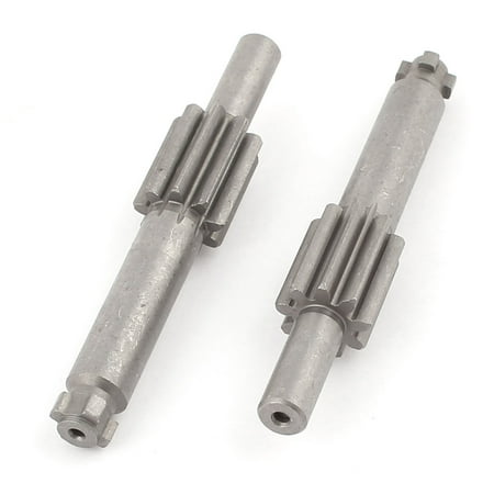

Unique Bargains 75mm Stainless Steeel Electric Hammer Spur Gear Spline Shaft for Bosch 26