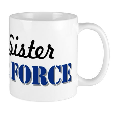 

CafePress - Proud Sister USAF Mug - Ceramic Coffee Tea Novelty Mug Cup 11 oz