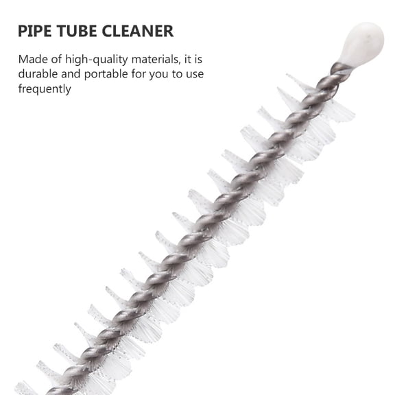 ETHZZLE White Bottle Brush and Straw Cleaner for Water Bottles, Cups, Coffee Pots, and More